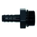 Picture of DeatschWerks 10AN ORB Male to 3-8in Male Triple Barb Fitting Incl O-Ring - Anodized Matte Black