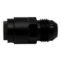 Picture of DeatschWerks 8AN Male Flare to 5-16in Female EFI Quick Connect Adapter - Anodized Matte Black