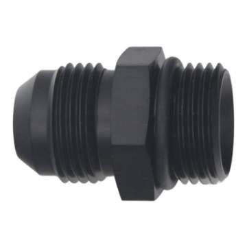 Picture of DeatschWerks 10AN ORB Male to 10 AN Male Flare Adapter Incl O-Ring - Anodized Matte Black