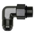 Picture of DeatschWerks 10AN ORB Male Swivel to 10AN Male Flare 90-Degree Fitting - Anodized Titanium