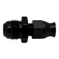 Picture of DeatschWerks 8AN Male Flare to 5-16in Hardline Compression Adapter - Anodized Matte Black