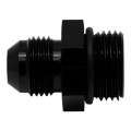 Picture of DeatschWerks 10AN ORB Male to 8AN Male Flare Adapter Incl O-Ring - Anodized Matte Black