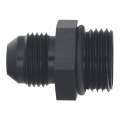 Picture of DeatschWerks 10AN ORB Male to 8AN Male Flare Adapter Incl O-Ring - Anodized Matte Black