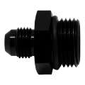 Picture of DeatschWerks 10AN ORB Male to 6AN Male Flare Adapter Incl O-Ring - Anodized Matte Black