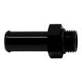 Picture of DeatschWerks 6AN ORB Male to 1-2in Male Barb Fitting Incl O-Ring - Anodized Matte Black