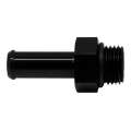 Picture of DeatschWerks 6AN ORB Male to 3-8in Male Barb Fitting Incl O-Ring - Anodized Matte Black