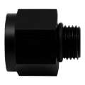 Picture of DeatschWerks 6AN ORB Male to M18 X 1-5 Metric Female Incl O-Ring - Anodized Matte Black