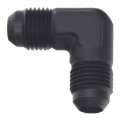 Picture of DeatschWerks 6AN Male Flare to 6AN Male Flare 90-Degree Fitting - Anodized Matte Black