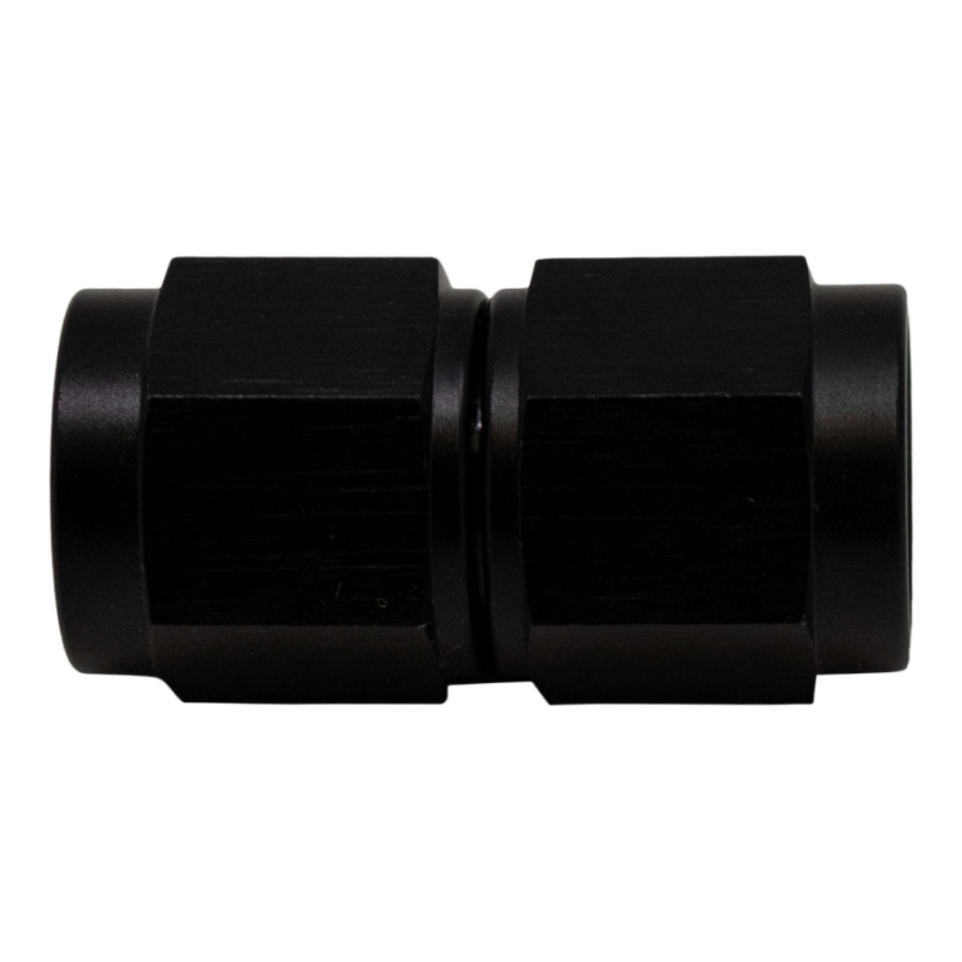 Picture of DeatschWerks 6AN Flare Female Swivel to 6AN Flare Female Swivel - Anodized Matte Black