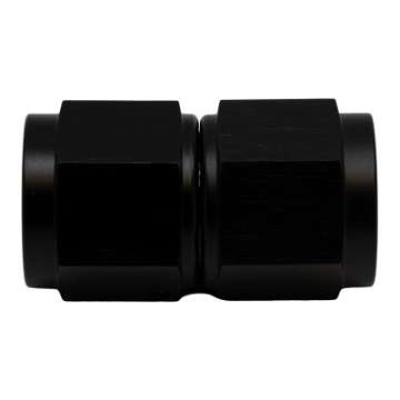 Picture of DeatschWerks 8AN Flare Female Swivel to 8AN Flare Female Swivel - Anodized Matte Black