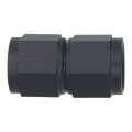 Picture of DeatschWerks 8AN Flare Female Swivel to 8AN Flare Female Swivel - Anodized Matte Black