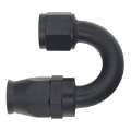 Picture of DeatschWerks 10AN Female Flare Swivel 180-Degree Hose End PTFE - Anodized Matte Black