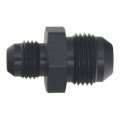 Picture of DeatschWerks 8AN Male Flare to 6AN Male Flare Reducer Straight - Anodized Matte Black