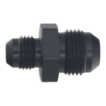 Picture of DeatschWerks 8AN Male Flare to 6AN Male Flare Reducer Straight - Anodized Matte Black