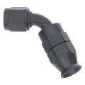 Picture of DeatschWerks 6 AN Female Flare Swivel 60-Degree Hose End PTFE - Anodized Matte Black