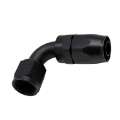 Picture of DeatschWerks 10AN Female Swivel 90-Degree Hose End CPE - Anodized Matte Black