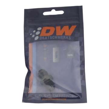 Picture of DeatschWerks 6AN Male Flare to 6AN Male Flare Coupler - Anodized Matte Black