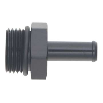 Picture of DeatschWerks 10AN ORB Male to 3-8in Male Barb Fitting - Anodized Matte Black