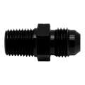 Picture of DeatschWerks 6AN Male Flare to 1-4in Male NPT Adapter - Anodized Matte Black