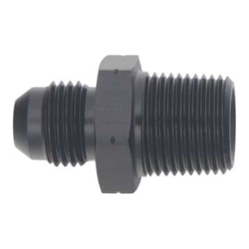 Picture of DeatschWerks 6AN Male Flare to 3-8in Male NPT Adapter - Anodized Matte Black