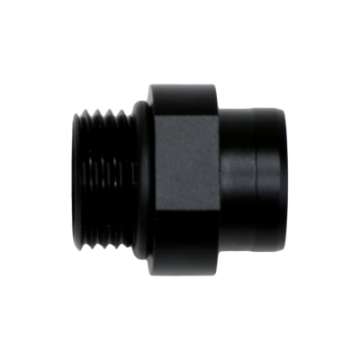 Picture of DeatschWerks 8AN ORB to S387 Pre-Filter Sock Adapter - Anodized Matte Black