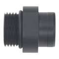 Picture of DeatschWerks 8AN ORB to S387 Pre-Filter Sock Adapter - Anodized Matte Black