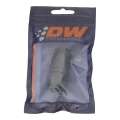 Picture of DeatschWerks 8AN Female Swivel Straight Hose End CPE - Anodized Matte Black