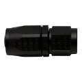 Picture of DeatschWerks 6AN Female Swivel Strait Hose End CPE - Anodized Matte Black