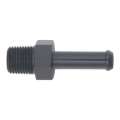 Picture of DeatschWerks 1-8in NPT Male Thread 1-4in Hose Barb - Anodized Matte Black