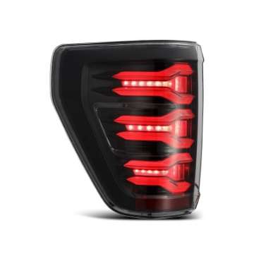 Picture of AlphaRex 21-22 Ford F150 LUXX LED Projector Tail Lights - Alpha-Black