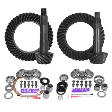 Picture of Yukon Gear Ring & Pinion Gear Kit Package Front & Rear with Install Kits - Toyota 8in-8IFS