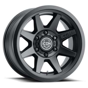 Picture of ICON Rebound 17x8-5 6x5-5 0mm Offset 4-75in BS 106-1mm Bore Satin Black Wheel