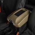 Picture of Rugged Ridge Center Console Cover w-Phone Holder Tan 11-18 jeep Wrangler JK