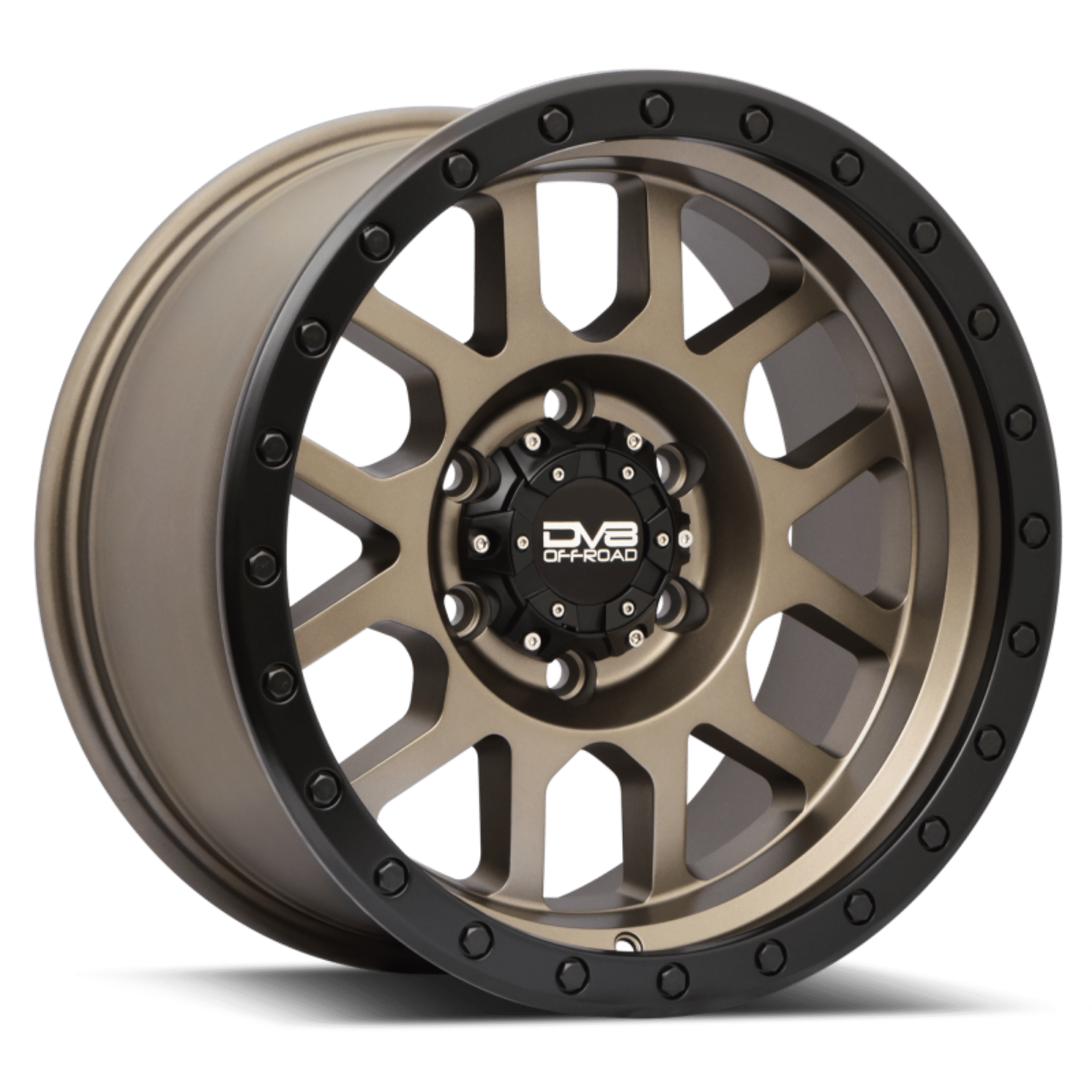 Picture of DV8 Offroad 883 Aluminum Beadlock Wheels 17x9 6x139-7 +0mm Matte Bronze