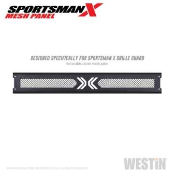 Picture of Westin 16-18 Chevrolet Silverado - 09-18 RAM 1500 Sportsman X Mesh Panel - Tex- Blk