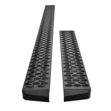 Picture of Westin Ford Transit Van 150-250-350 46in Driver & 97in- Pass Grate Steps Running Boards - Tex- Blk