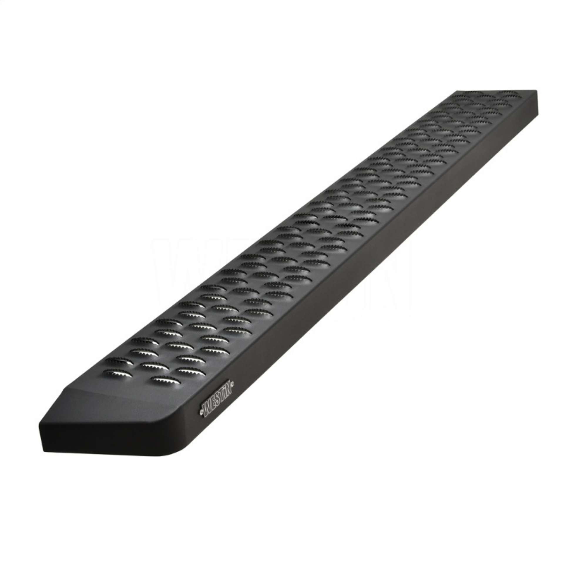 Picture of Westin Ford Transit Van 150-250-350 Single 54in- Pass Door Grate Steps Running Boards - Tex- Blk