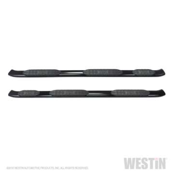 Picture of Westin 19-22 RAM 1500 Quad Cab 6-5ft Bed Excl- Classic PRO TRAXX 5 Oval W2W Nerf Step Bars - Blk