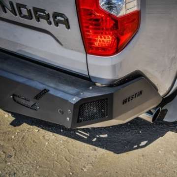 Picture of Westin 14-21 Toyota Tundra Excl- Tundra w-Blind Spot Sys Pro-Series Rear Bumper - Tex- Blk