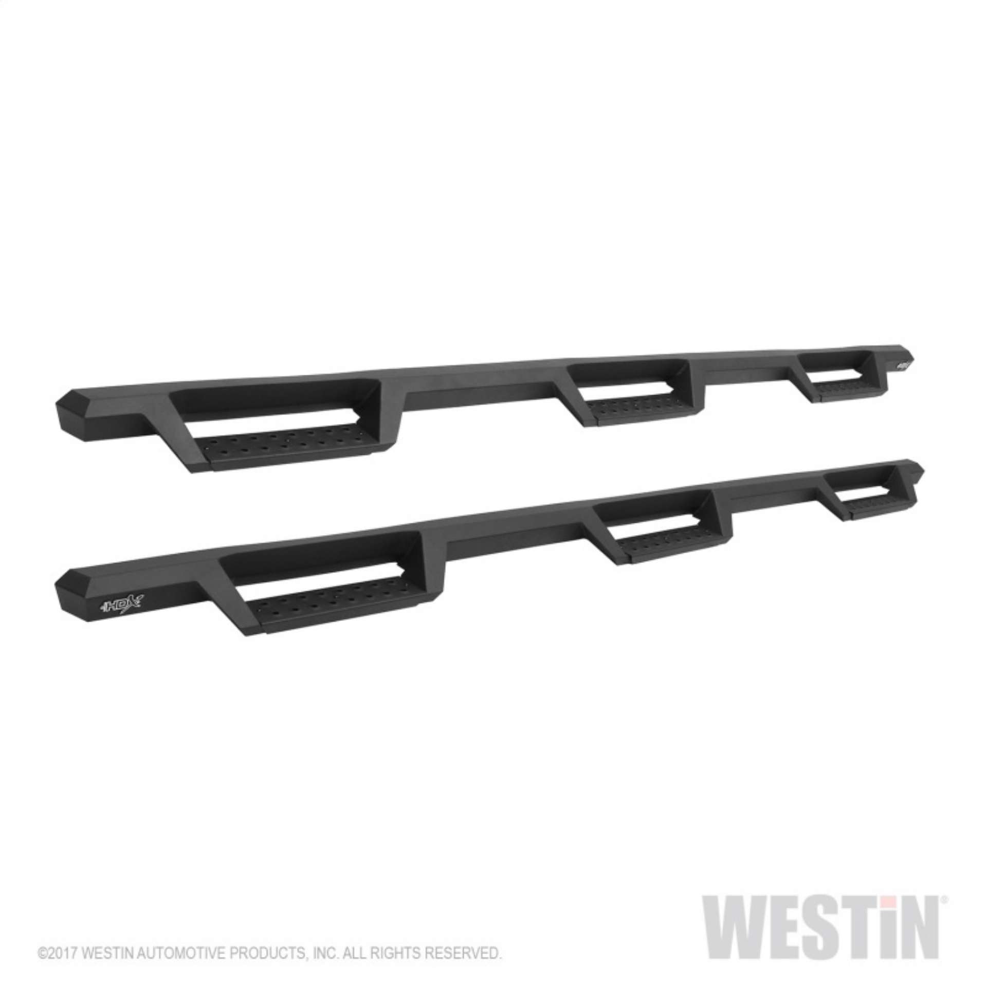 Picture of Westin 10-18 RAM 2500-3500 CC 8ft Bed Excl- Dually HDX Drop W2W Nerf Step Bars - Tex- Blk