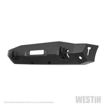 Picture of Westin 18-22 Jeep Wrangler JL - 20-22 Gladiator WJ2 Stubby Front Bumper - Tex- Blk