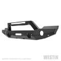 Picture of Westin 07-18 Jeep Wrangler JK WJ2 Full Width Front Bumper w-LED Light - Tex- Blk