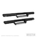 Picture of Westin 07-18 Jeep Wrangler JK 2dr- HDX Stainless Drop Nerf Step Bars - Tex- Blk