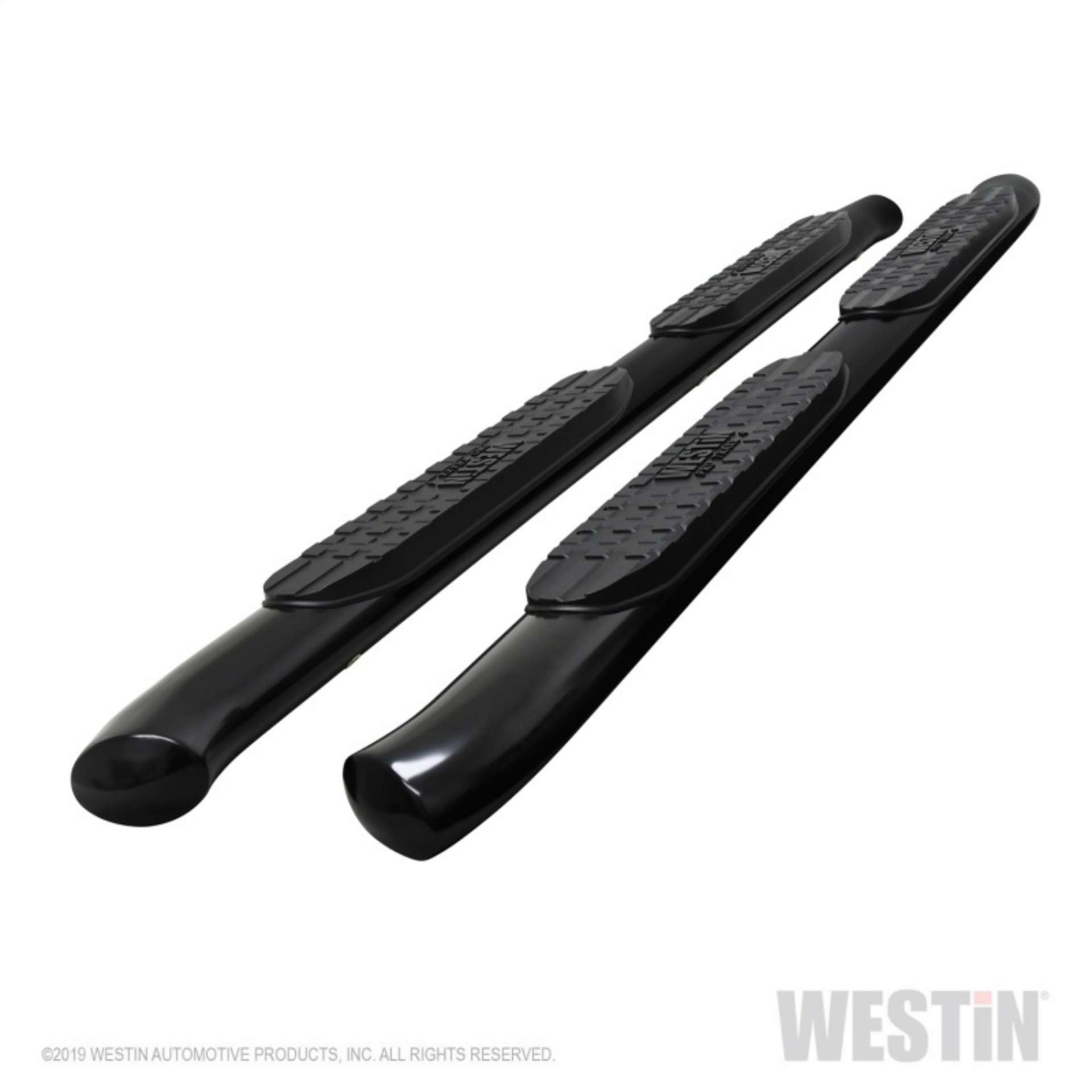 Picture of Westin 05-21 Toyota Tacoma Access Cab PRO TRAXX 4 Oval Nerf Step Bars - Blk