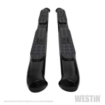 Picture of Westin 05-21 Toyota Tacoma Access Cab PRO TRAXX 4 Oval Nerf Step Bars - Blk