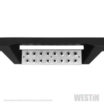 Picture of Westin 07-21 Toyota Tundra DC HDX Stainless Drop Nerf Step Bars - Tex- Blk