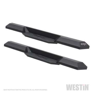 Picture of Westin 18-22 Jeep Wrangler JL 2dr HDX Xtreme Nerf Step Bars - Tex- Blk