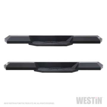 Picture of Westin 18-22 Jeep Wrangler JL 2dr HDX Xtreme Nerf Step Bars - Tex- Blk