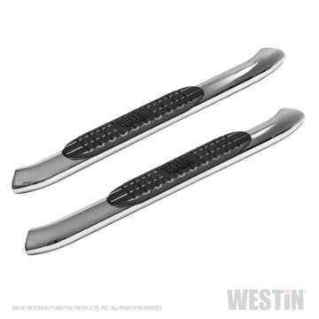 Picture of Westin 18-22 Jeep Wrangler JL 2dr PRO TRAXX 4 Oval Nerf Step Bars - SS