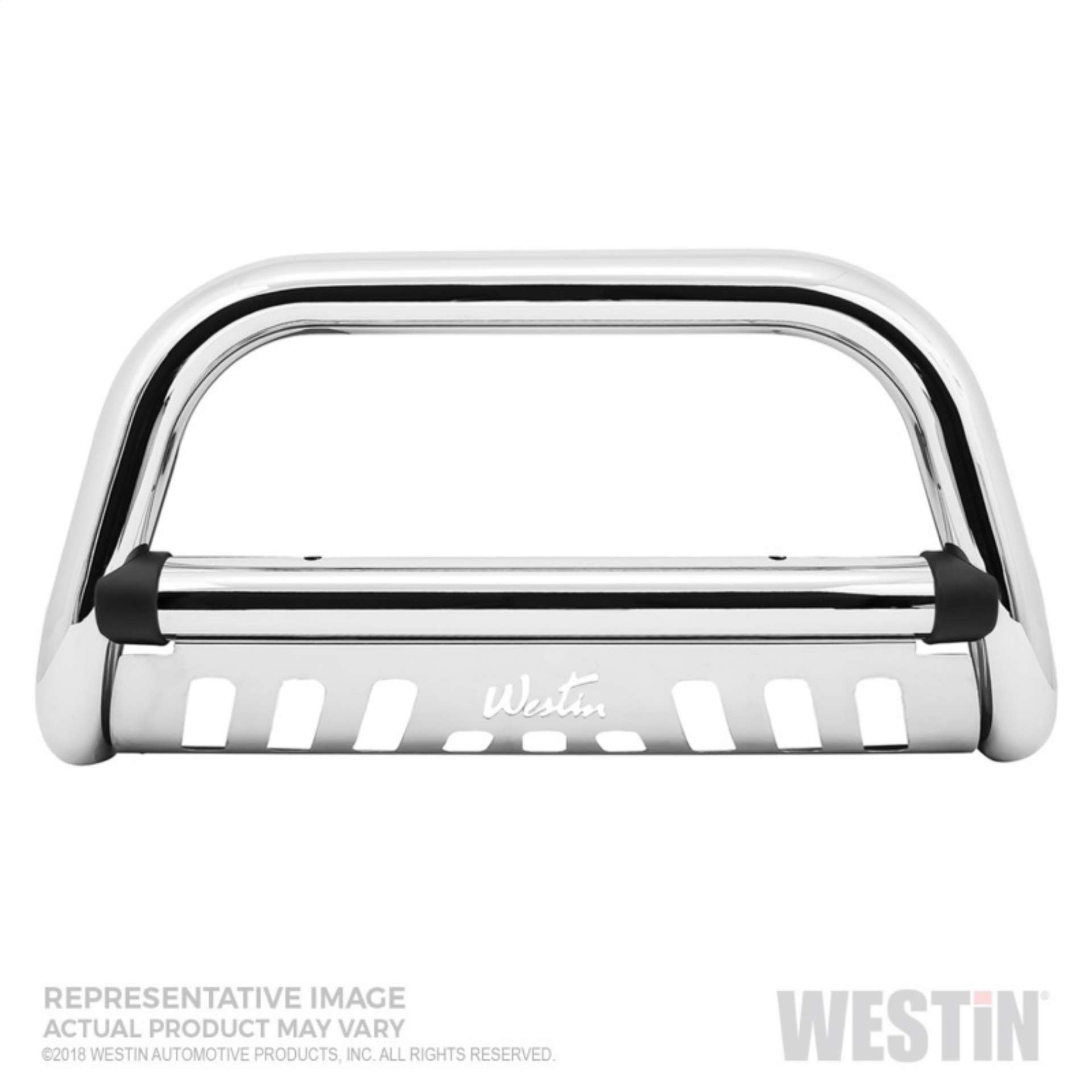 Picture of Westin 19-21 Chevrolet Silverado 1500 Ultimate Bull Bar - Chrome